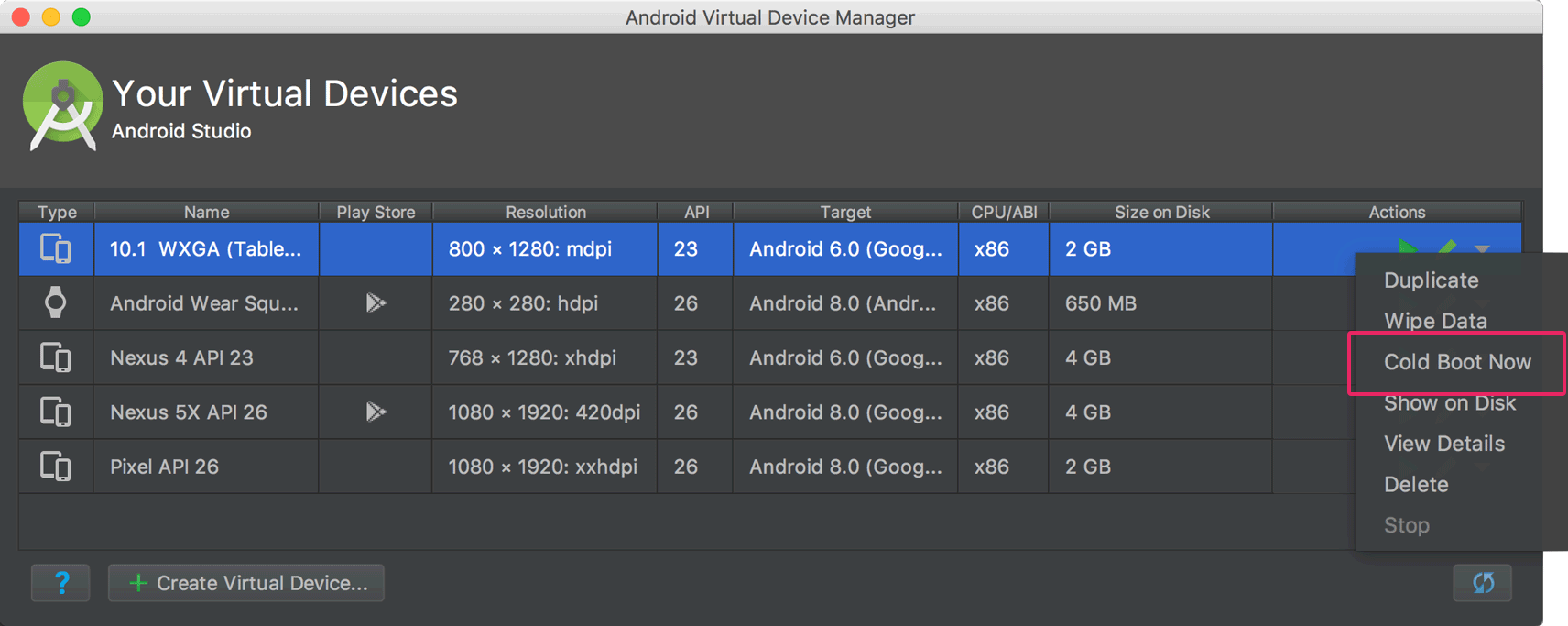 download the new version for mac Android Studio 2022.3.1.18
